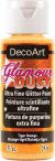 DecoArt Glamour Dust Glitter Paint 2oz Tiger Orange