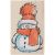 Penny Black Mounted Rubber Stamp 2.5 inch X3.75 inch Snowy