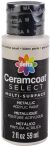 Ceramcoat Select Multi Surface Paint 2oz Pearl White