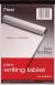 Mead Unruled Writing Tablet 6 Inch X9 Inch White 100 Sheets
