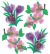 Jolees Boutique Dimensional Stickers Dogwood and Crocus Flowers