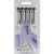 ZIG Millennium Assorted Point Pens 5 Per Pkg Pure Black