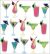 Jolees Mini Repeats Stickers Drinks
