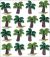 Jolee s Cabochon Dimensional Repeat Stickers Palm Trees