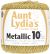 Aunt LydiaS Metallic Crochet Thread Size 10 Gold And Gold