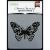 Donna Downey Signature Stencils 8.5 Inch X8.5 Inch Butterfly
