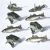 Eyelet Outlet Shape Brads 12 Per Pkg Trout