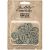 Idea Ology Metal Number Tokens 31 Per Pkg Antique Silver .75 inch 
