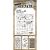 Tim Holtz Mini Layered Stencil Set 3 Per Pkg Set 3