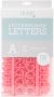 DCWV Letterboard Letters and Characters 1 Inch 188 Per Pkg Coral