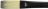 Black Silver Short Handle Brush Stroke Size 1/2