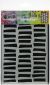 Dyan Reaveleys Dylusions Stencils 5 inch X8 inch Shutters 1 Pack of 1 Piece