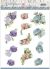 Find It Trading Precious Marieke Punchout Sheet Roses Winter Flowers