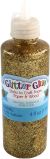 Glitter Glue 4oz Gold
