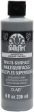 Folkart Multi Surface Paint 8Oz Medium Gray