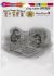 Stampendous House Mouse Cling Stamp Postcard Mice