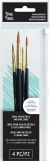 Brea Reese Paint Brush Set Round 4 Per Pkg