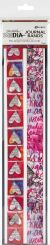 Dina Wakley Media Printed Journal Bands Large 1 Pack of 2 Pieces