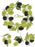Dress My Craft Fabric Transfer Sheet 24X34Cm Olive Wreath