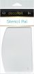 Deco Foil Stencil Pal 3.75 inch X5.2 inch 2 Per Pkg 