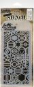 Tim Holtz Layered Stencil 4.125 inch X8.5 inch Patchwork He