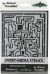 Stamperia Stencil 5.90 inch X7.87 inch Microchip
