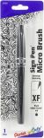 Pentel Arts Sign Pen with Micro Brush Tip Black