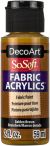 SoSoft Fabric Acrylic Paint 2oz Golden Brown