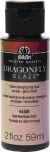 Folkart Dragonfly Glaze Topcoat 2Oz Gold Red Violet Shift