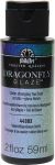 FolkArt DragonFly Glaze Topcoat 2oz Violet Blue Green Shift