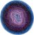 Red Heart Yarn Roll With It Sparkle Amethyst Pack of 1 Skein