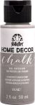 FolkArt Home Decor Chalk Paint 2oz Parisian Grey