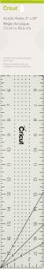 Cricut Acrylic Ruler 3 inch X18 inch Mint