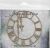 Scrapaholics Laser Cut Chipboard 1.8mm Thick Small Roman Clock 3 Per Pkg 4 inch 1.5 inch 