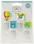 Doodlebug Jelly Clips 4 Per Pkg I Heart Travel