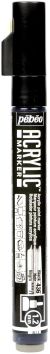 Acrylic Marker Fine Round Tip 1.2mm Black