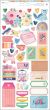 Dear Lizzy She s Magic Cardstock Stickers 6 inch X12 inch 81 Per Pkg Accents and Phrases