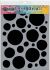 Dyan Reaveley S Dylusions Stencils 9 inch X12 inch Boulders 1 pack of 1 piece