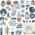 For The Love Of Winter Stickers 12 inch X12 inch Elements