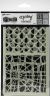 Dyan Reaveleys Dylusions Dyalog Stencil Stencil It Too 1 Pack of 1 Piece