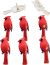 Eyelet Outlet Shape Brads 12 Per Pkg Cardinal