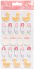Stickers PB Lullaby Puffy Girl 20 Piece 