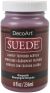 Americana Suede Paint 8oz Burgundy