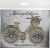 Scrapaholics Laser Cut Chipboard 1.8mm Thick Bicycle 5 inch X3 inch 