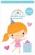 Doodlebug Doodle Pops 3D Stickers Party Girl Hey Cupcake