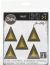 Sizzix Thinlits Dies By Tim Holtz 25 Per Pkg Stacked Tiles Triangles