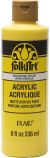 Folk Art Acrylic Paint 8oz Daffodil Yellow