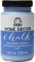 FolkArt Home Decor Chalk Paint 8oz Blue Chill