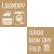 Value Kraft 8 Inch X8 Inch Retro Stencils 2 Per Pkg Laundry