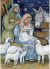 Jigsaw Puzzle 300 Pieces 14.5 inch X20.5 inch Sheep Nativity